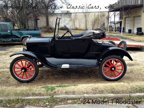 1924 Ford Model T for sale at MIDWAY AUTO SALES & CLASSIC CARS INC in Fort Smith AR