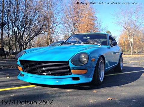 1974 Datsun 260Z for sale at MIDWAY AUTO SALES & CLASSIC CARS INC in Fort Smith AR