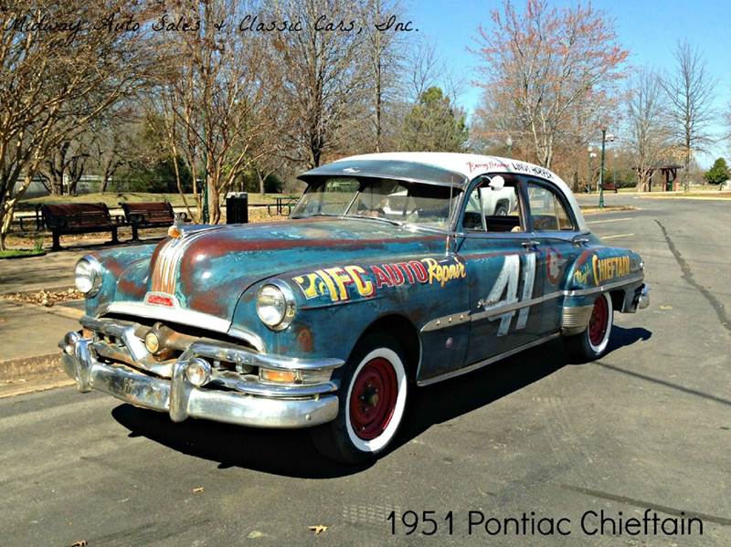1951 Pontiac Chieftain for sale at MIDWAY AUTO SALES & CLASSIC CARS INC in Fort Smith AR