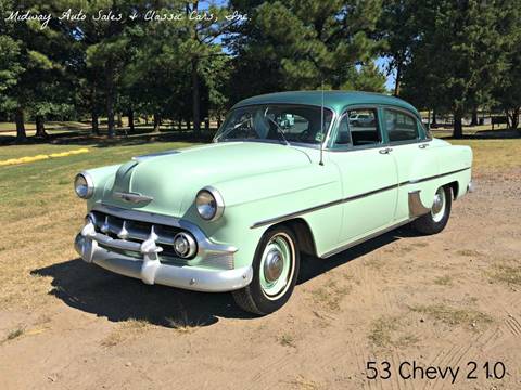 1953 Chevrolet 210 for sale at MIDWAY AUTO SALES & CLASSIC CARS INC in Fort Smith AR