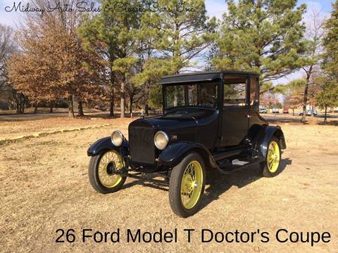 1926 Ford Model T for sale at MIDWAY AUTO SALES & CLASSIC CARS INC in Fort Smith AR