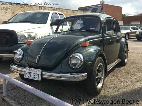 1971 Volkswagen Beetle for sale at MIDWAY AUTO SALES & CLASSIC CARS INC in Fort Smith AR