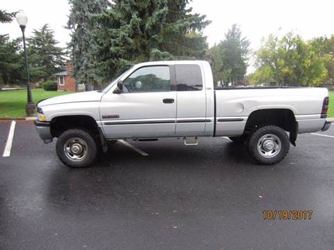 1999 Dodge Ram Pickup 2500 for sale at TONY'S AUTO WORLD in Portland OR