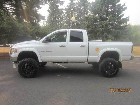 2005 Dodge Ram Pickup 2500 for sale at TONY'S AUTO WORLD in Portland OR