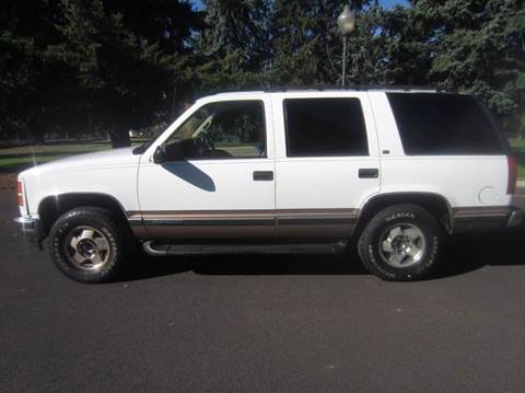 1998 GMC Yukon for sale at TONY'S AUTO WORLD in Portland OR