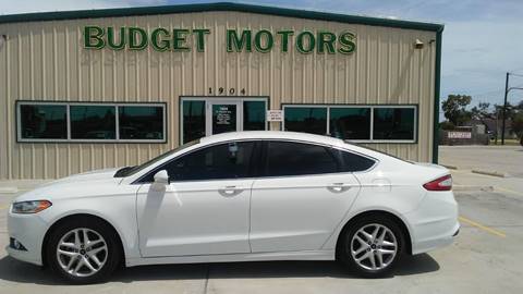 2016 Ford Fusion for sale at Budget Motors in Aransas Pass TX