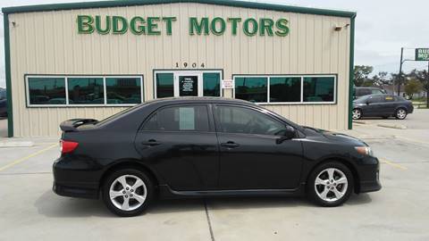 2012 Toyota Corolla for sale at Budget Motors in Aransas Pass TX