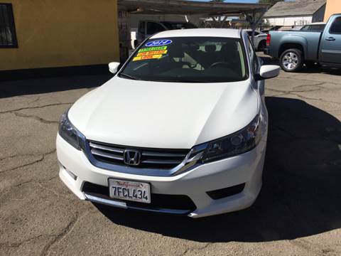 2014 Honda Accord for sale at JR'S AUTO SALES in Pacoima CA