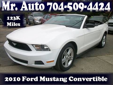 2010 Ford Mustang for sale at Mr Auto Sales in Charlotte NC
