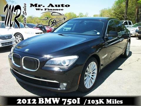 2012 BMW 7 Series for sale at Mr Auto Sales in Charlotte NC