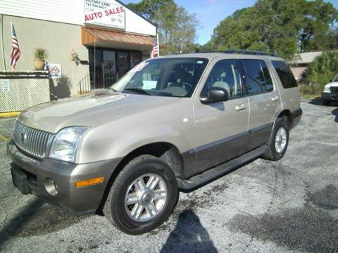2004 Mercury Mountaineer for sale at VICTORY LANE AUTO SALES in Port Richey FL
