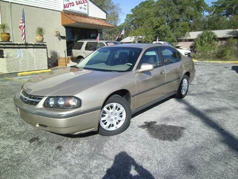 2004 Chevrolet Impala for sale at VICTORY LANE AUTO SALES in Port Richey FL