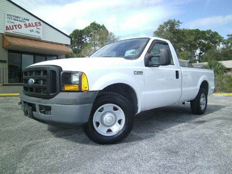 2006 Ford F-250 Super Duty for sale at VICTORY LANE AUTO SALES in Port Richey FL
