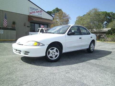 2002 Chevrolet Cavalier for sale at VICTORY LANE AUTO SALES in Port Richey FL