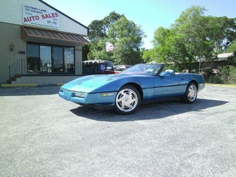 1989 Chevrolet Corvette for sale at VICTORY LANE AUTO SALES in Port Richey FL