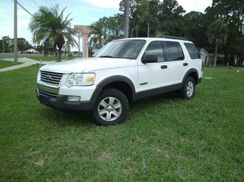 2006 Ford Explorer for sale at VICTORY LANE AUTO SALES in Port Richey FL