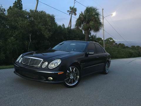 2003 Mercedes-Benz E-Class for sale at VICTORY LANE AUTO SALES in Port Richey FL