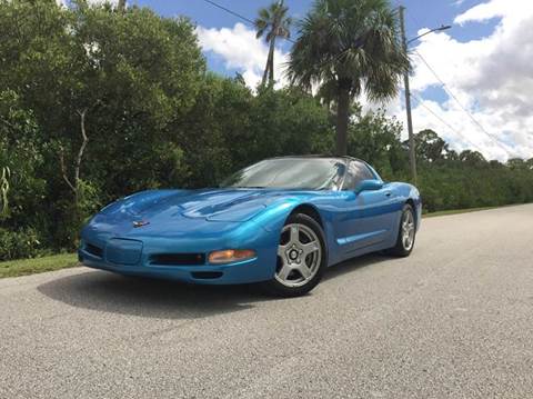 1998 Chevrolet Corvette for sale at VICTORY LANE AUTO SALES in Port Richey FL