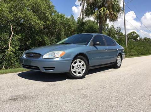 2007 Ford Taurus for sale at VICTORY LANE AUTO SALES in Port Richey FL