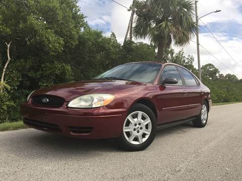 2004 Ford Taurus for sale at VICTORY LANE AUTO SALES in Port Richey FL