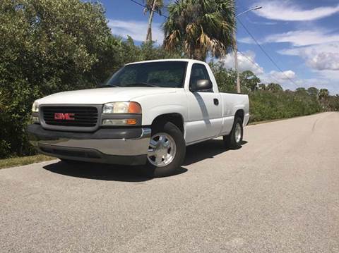 2002 GMC Sierra 1500 for sale at VICTORY LANE AUTO SALES in Port Richey FL