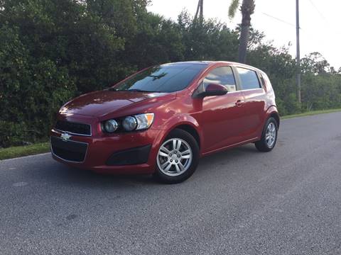 2012 Chevrolet Sonic for sale at VICTORY LANE AUTO SALES in Port Richey FL