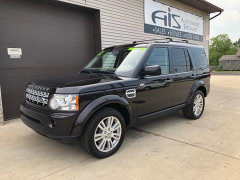 2012 Land Rover LR4 for sale at Auto Import Specialist LLC in South Bend IN