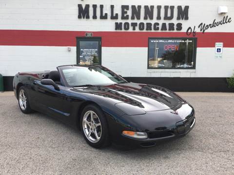 2002 Chevrolet Corvette for sale at Millennium Motorcars in Yorkville IL