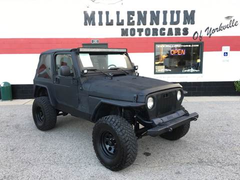 2005 Jeep Wrangler for sale at Millennium Motorcars in Yorkville IL