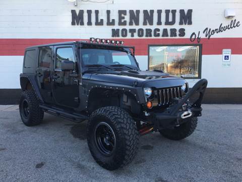 2013 Jeep Wrangler Unlimited for sale at Millennium Motorcars in Yorkville IL