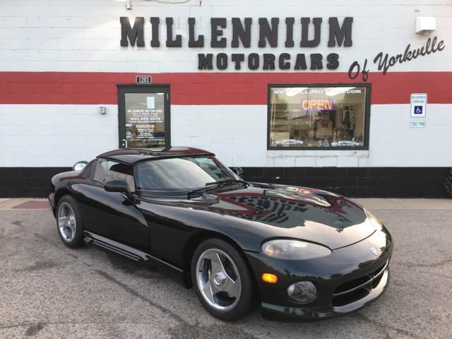 1994 Dodge Viper for sale at Millennium Motorcars in Yorkville IL