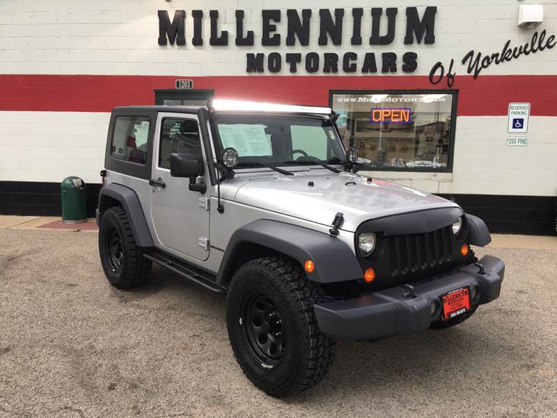 2009 Jeep Wrangler for sale at Millennium Motorcars in Yorkville IL