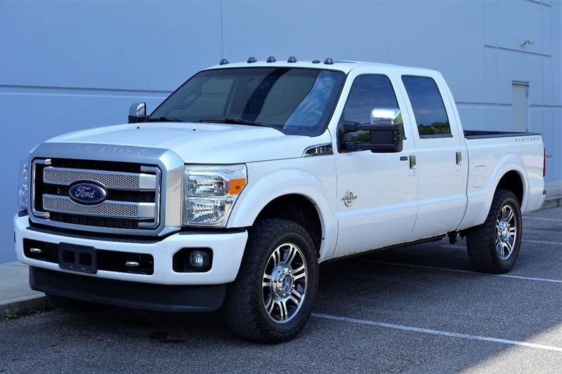 2014 Ford F 250 Super Duty Platinum 4x4 4dr Crew Cab 68 Ft Sb Pickup