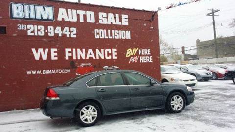 2011 Chevrolet Impala for sale at BHM Auto Sales in Detroit MI