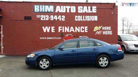 2006 Chevrolet Impala for sale at BHM Auto Sales in Detroit MI