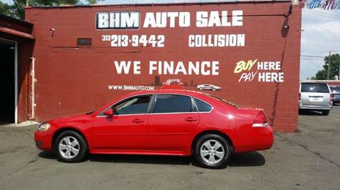 2011 Chevrolet Impala for sale at BHM Auto Sales in Detroit MI