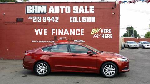 2014 Ford Fusion for sale at BHM Auto Sales in Detroit MI