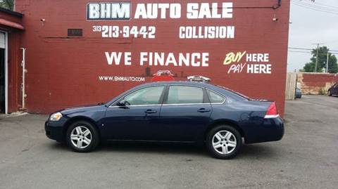 2008 Chevrolet Impala for sale at BHM Auto Sales in Detroit MI