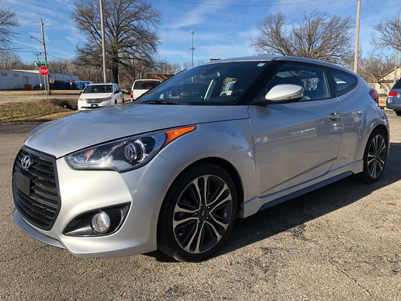 2017 Hyundai Veloster Turbo 3dr Coupe Dct W Black Seats In