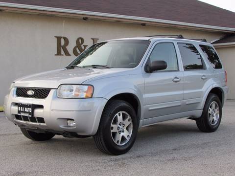 2003 Ford Escape for sale at R & I Auto in Lake Bluff IL