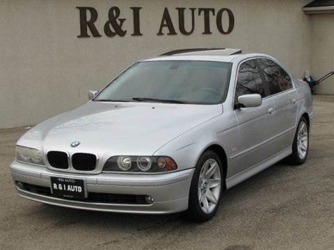 2003 BMW 5 Series for sale at R & I Auto in Lake Bluff IL