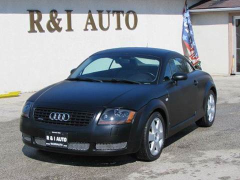 2000 Audi TT for sale at R & I Auto in Lake Bluff IL