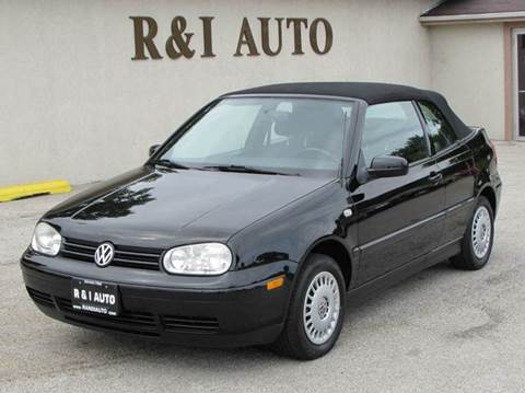 2002 Volkswagen Cabrio for sale at R & I Auto in Lake Bluff IL