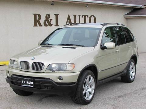 2001 BMW X5 for sale at R & I Auto in Lake Bluff IL