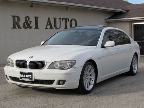 2006 BMW 7 Series for sale at R & I Auto in Lake Bluff IL