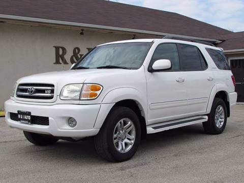 2004 Toyota Sequoia for sale at R & I Auto in Lake Bluff IL