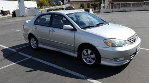 2003 Toyota Corolla for sale at AA Auto Sale in La Mesa CA