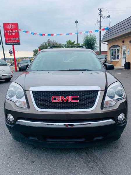 Whitehall Auto Sales >> 2010 Gmc Acadia Awd Slt 1 4dr Suv In Whitehall Pa Sterling Whitehall Auto Sales >> 2010 Gmc Acadia Awd Slt 1 4dr Suv In Whitehall Pa Sterling