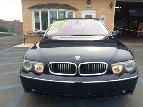2003 BMW 7 Series for sale at Sterling Auto Sales and Service in Whitehall PA