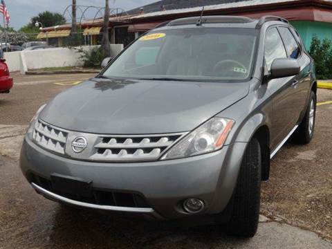 2006 Nissan Murano for sale at SUPER DRIVE MOTORS in Houston TX
